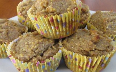 Sweet Corn Muffins {gluten-free + vegan}