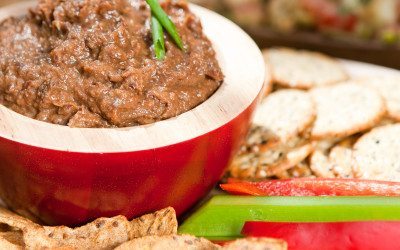 Zesty BBQ Black Bean Dip