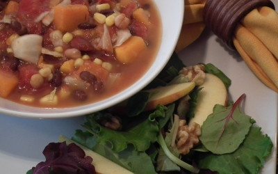 Mexican Minestrone {slow-cooker option}